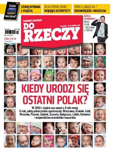 ?Do Rzeczy?: kiedy urodzi się ostatni Polak?