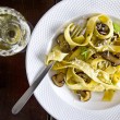 Pappardelle z grzybami i Jesienne grzybobranie