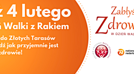 Zabłyśnij Zdrowiem w Dzień Walki Z Rakiem Zdrowie, LIFESTYLE - Już 4 lutego br. odbędzie się 4. edycja obchodów Światowego Dnia Walki z Rakiem. Z tej okazji stowarzyszenie Polskie Amazonki Ruch Społeczny zaprasza do udziału w energetycznym wydarzeniu pod hasłem „Zabłyśnij Zdrowiem” w warszawskich Złotych Tarasach.