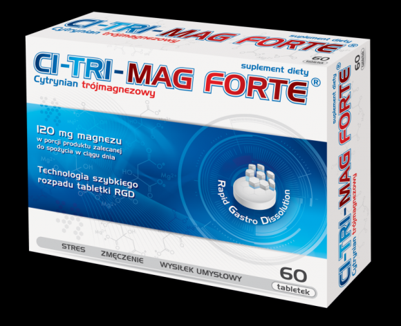 CI-TRI-MAG FORTE® – preparat magnezowy wysokiej jakości