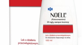 Noell® – głowa wolna od śniegu Zdrowie, LIFESTYLE - Lubisz ciemne bluzki, ale często wyglądają jak obsypane śniegiem? Walczysz z łupieżem od dawna, lecz problem ciągle wraca? Na aptecznych półkach można znaleźć szampon leczniczy Noell® – lek z ketokonazolem o działaniu przeciwłupieżowym.