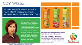 Opakowania kartonowe Zdrowie, LIFESTYLE - KOMENTARZ: MGR INŻ. MARZENA PAWLICKA Kierownik Pracowni Oceny Materiałów i Wyrobów do Kontaktu z Żywnością Zakład Bezpieczeństwa Żywności Narodowy Instytut Zdrowia Publicznego – Państwowy Zakład Higieny