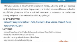 Pomóżmy Marysi wygrać z nowotworem Zdrowie, LIFESTYLE - ​Ma zaledwie osiem lat, a jej świat rozpadł się na kawałki. Marysia Matuszyk, uczennica Szkoły Podstawowej im. Króla Zygmunta w Wasilkowie walczy z nowotworem złośliwym mózgu. Dziewczynka przeszła już skomplikowaną operacje, ale potrzebna jest droga i długotrwała rehabilitacja.