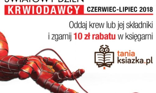 TaniaKsiazka.pl wspiera krwiodawców