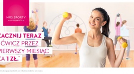 Fit przez cały rok Zdrowie, LIFESTYLE - Z końcem lata wiele kobiet obiecuje sobie, że zachowają wakacyjną sylwetkę, a na następny urlop wyjadą w jeszcze lepszej formie. Klub Mrs. Sporty w Zamościu pomoże im wytrzymać w tym postanowieniu. Przez cały sierpień oferuje w promocji pierwszy miesiąc treningów za złotówkę.