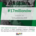 Bezpłatne badania RTG w ramach kampanii #17milionów