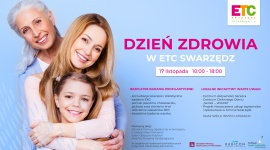 Dzień zdrowia w ETC Swarzędz Zdrowie, LIFESTYLE - Jesień to czas, kiedy w szczególności powinniśmy zadbać o zdrowie swoje oraz najbliższych. Z myślą o tym, ETC przygotowało dla swoich klientów i mieszkańców Swarzędza wyjątkową niespodziankę.