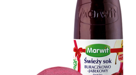 Sok buraczkowo-jabłkowy Marwit. Idealny na Święta! Zdrowie, LIFESTYLE - Zawarty w soku buraczkowo-jabłkowym potas pomaga w funkcjonowaniu mięśni oraz w utrzymaniu prawidłowego ciśnienia krwi.