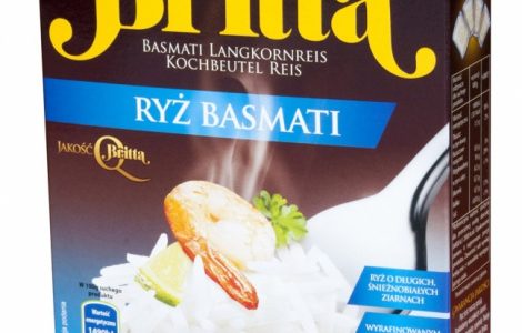 Ryż biały i ryż basmati marki Britta – niezastąpione składniki wielu dań