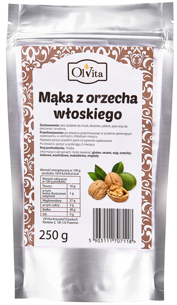 Mąka z orzecha włoskiego