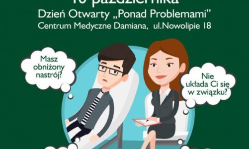 Myślisz o psychoterapii? Zapraszamy na dzień otwarty w Centrum Medycznym Damiana