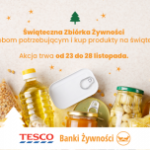 Klienci Tesco wspierają potrzebujących przed Świętami