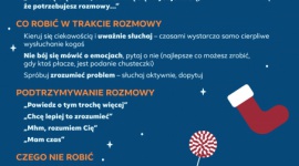 Święta w czasie pandemii. Jak rozmawiać by dać wsparcie bliskim? Zdrowie, LIFESTYLE - Już teraz wiemy, że święta Bożego Narodzenia nie będą takie jak dotychczas. Dotykanie się łokciem to nie to samo co uścisk dłoni czy przytulenie. Jak więc dać bliskim wsparcie i zaoferować pomoc, mimo dzielącej nas odległości?