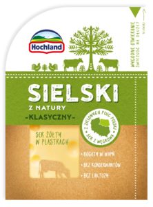 Hochland Ser żółty Sielski Klasyczny, Śmietankowy, Wyrazisty