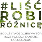 Liść, nosorożec i ekologia – co łączy te trzy elementy? „Liść robi różnicę” – start proekologicznej kampanii społecznej