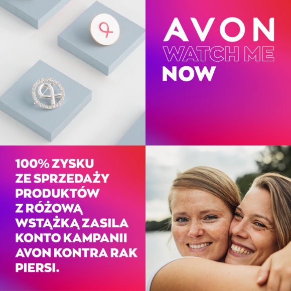 Jeden gest, który ratuje zdrowie i życie Zdrowie, LIFESTYLE - Jednym drobnym gestem można wesprzeć kobiety w walce z rakiem piersi i przemocą domową. Avon daje taką możliwość, wprowadzając do swojej oferty 4 nowe produkty. 100% zysku z ich sprzedaży zasili konto kampanii Avon Kontra Rak Piersi oraz Avon Kontra Przemoc.