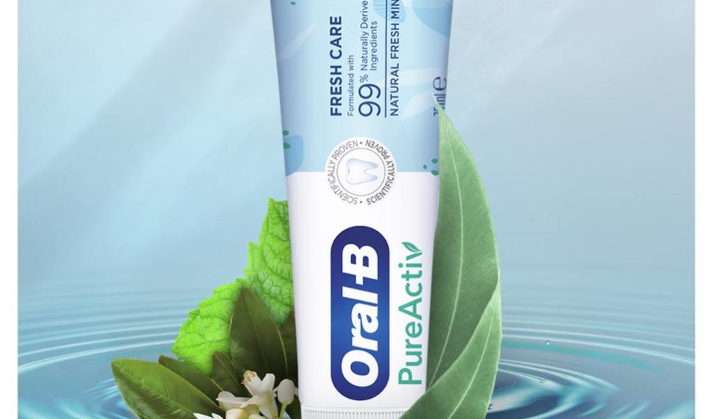 Oral-B stawia na rozwiązania eco-friendly: na rynku pojawiła się pasta PureActiv