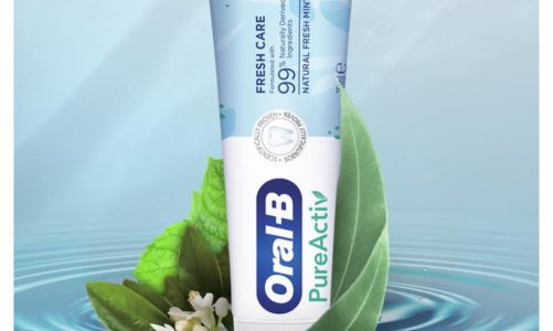 Oral-B stawia na rozwiązania eco-friendly: na rynku pojawiła się pasta PureActiv