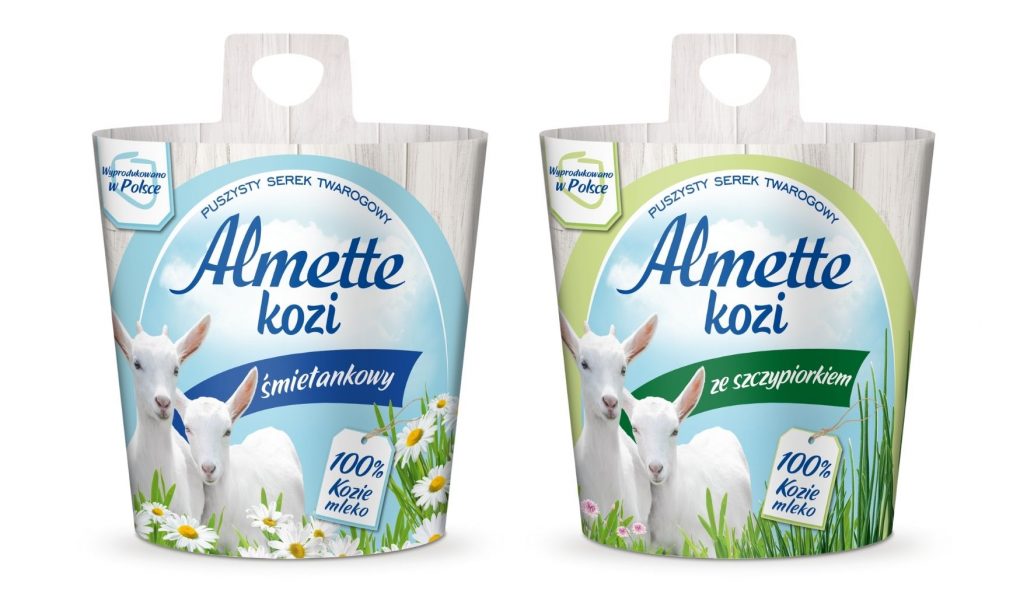 Almette – puszyste serki z koziego mleka